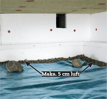 Ei stripe på maks. 5 cm Ei stripe på maks. 5 cm